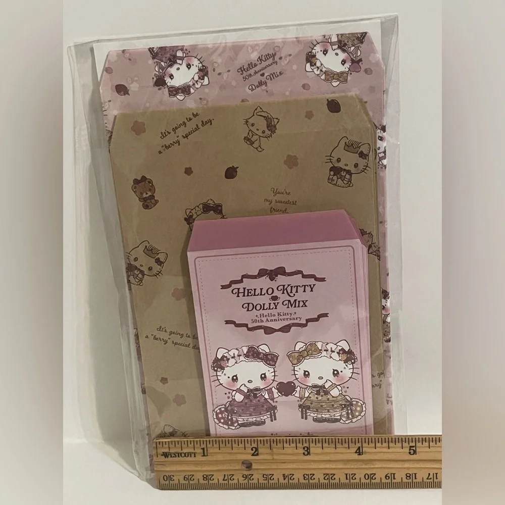 Hello Kitty 50th Anniversary Dolly Mix Envelope Set